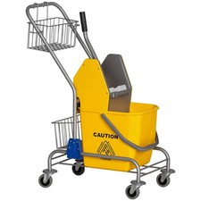 HOMCOM Chariot de ménage