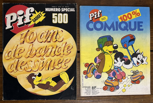 Lot pif gadget 500 super - pif,
