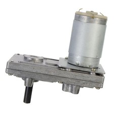 555 Réducteur à Engrenages En Métal 12V-24V DC Motoréducteur