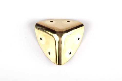 Coin malle 40mm trunk brass - 40mm,