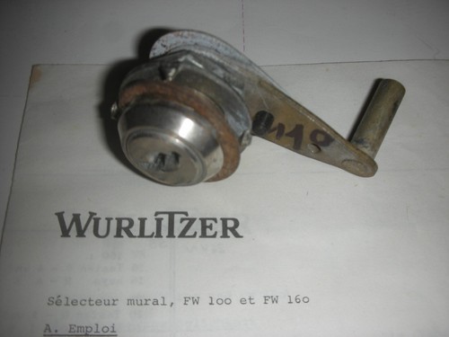 Juke box wurlitzer serrure - box, wurlitzer: