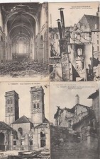 Lot 4 old postcards WAR 14-18
