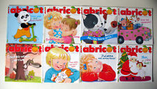  "ABRICOT" Lot de 8 Magazines- N° 276 à 283 - Année 2012 - FLEURUS - 3 à 5 ans