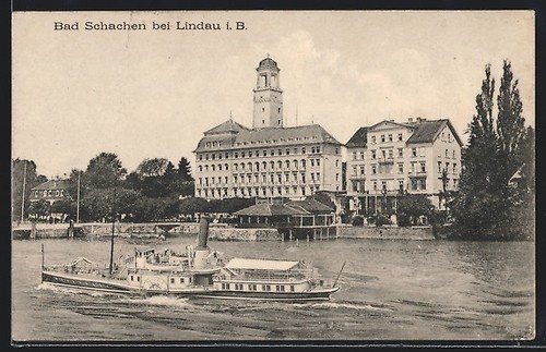 Carte postale bad schachen - carte,