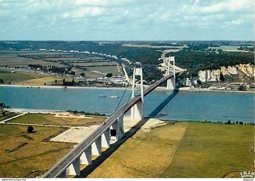 Carte postale pont - 76,