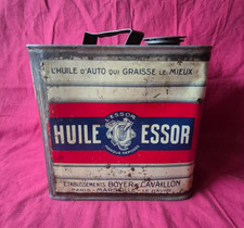 HUILE  ESSOR type DD  / rare