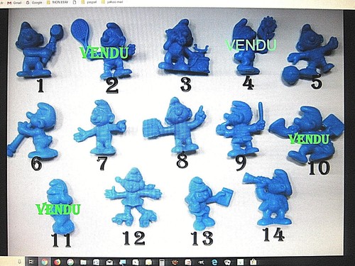 Monochrome schtroumpf smurf - monochrome,