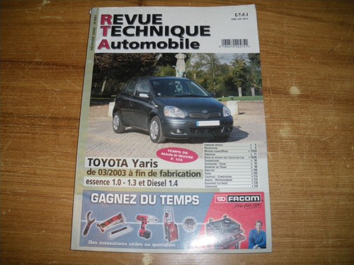 Revue technique toyota yaris - technique,