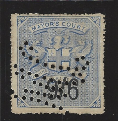 9sh6p revenue stamp - 9sh6p,