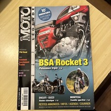 MOTO LEGENDE 117 MONTESA Cota 348 BSA 750 Rocket 3 DUCATI Monster GUZZI Nevada