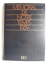 MEMORIAL DE NOTRE TEMPS  -