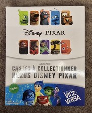 Album HÉROS DISNEY PIXAR–Complet 135/135 cartes-Auchan 2015 - bon état 