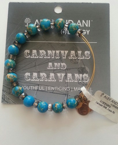 Alex and ani aqua - and,
