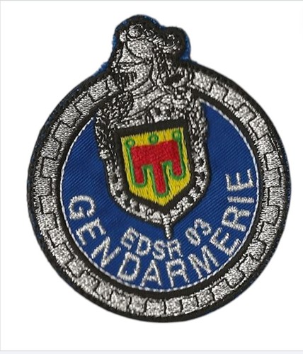Ecusson gendarmerie - ecusson,