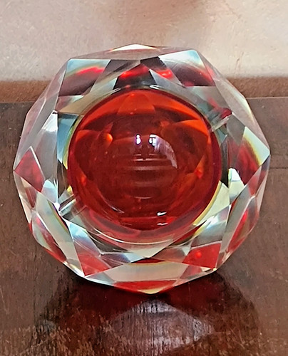 Cendrier murano verre - cendrier,