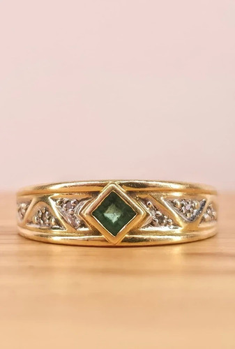 Bague jaune blanc - et,
