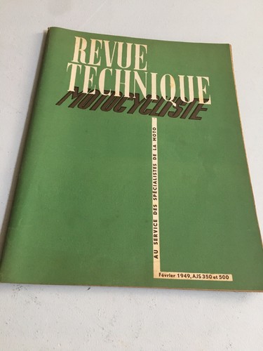 Revue technique motocycliste
