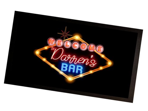 Tapis bar personnalisé - tapis,