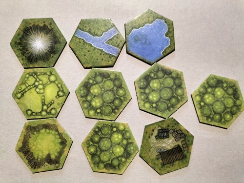 Hex terrain memoir - 10, de