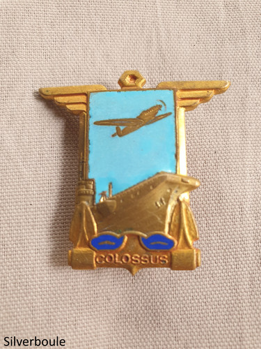 Insigne porte avion colossus - porte,