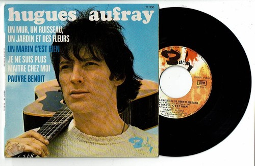 Hugues aufray vinyle 45t - hugues,