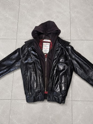 Redskins veste cuir - noir, moto