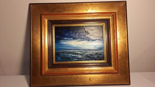 Petit tableau ancien - tableau,