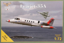Sova Modèle 1/72 72028 Learjet 35A (1982 Guerre Des Malouines) Maquette