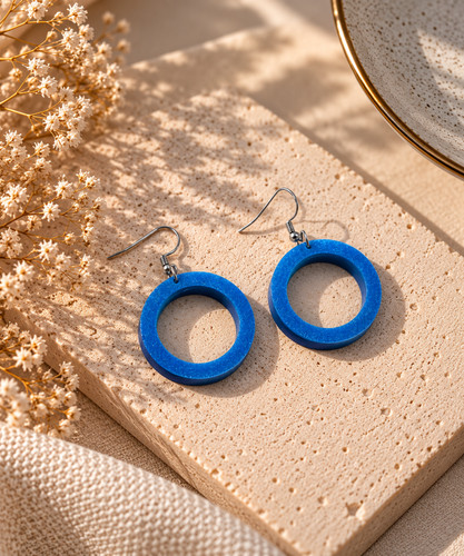 Boucles oreilles rondes - boucles,