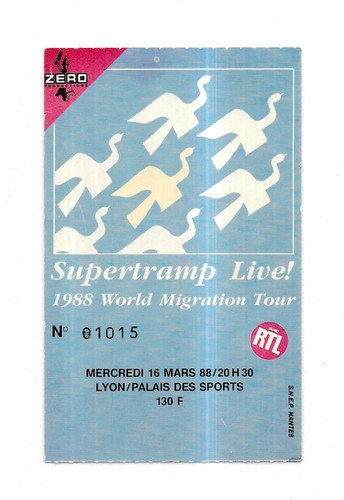 Rare ticket billet de - rare,