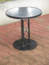 Ancienne table basse ronde de bistrot pub brasserie  1960/70s