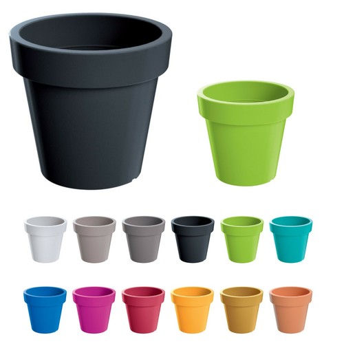 Pot fleur plastique - de,
