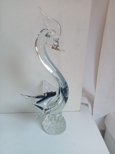 Statuette cygne cristal - cygne,