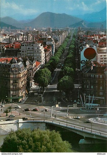 Carte postale grenoble - postale,