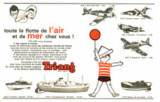 publicité JOUETS  " MECCANO TRI-ANG "  " 1962 " ( 1 )