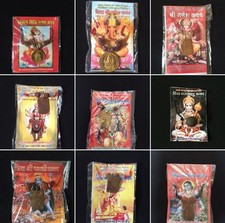 Protection Pendentif Amulette Laxmi Baglamukhi Poster Shani Kali Kavach Yantra