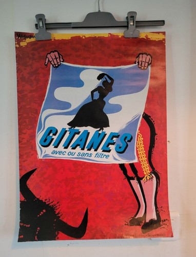 Affiche vintage gitane par - gitane,