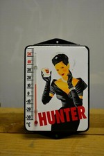 Plaque émaillée HUNTER