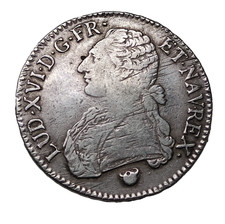 France 1 Ecu En Argent 1778Q Louis XVI