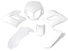 Kit carénages blanc derbi - 6,
