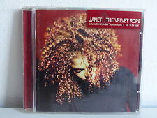CD ALBUM JANET JACKSON The velvet rope 7243 8 44762 2 9
