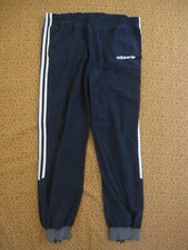Pantalon Adidas One World 80'S Marine Velour Survetement vintage Pants - S