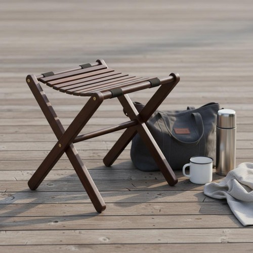 Tabouret pliant dossier - tabouret, à
