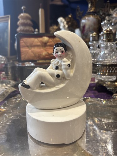 Ancien pierrot ceramique - pierrot, en