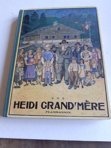 Livre ancien heidi grand mere - ancien, grand'