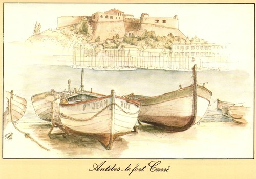 Dessin perreard antibes - -,