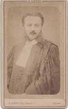 Photo CDV Georges LACHAUD (1844-1896), Avocat, Treignac - Corrèze, par E. APPERT