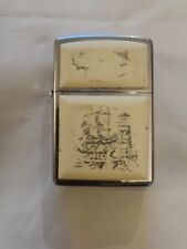 Briquet ZIPPO Briquet ZIPPO Voilier galion février 1995