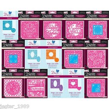 Crafters Companion Die'sire - Créer une Carte Noël 6x6 Matrices de découpe -