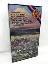 MASCAGNI Iris Domingo Tokody Pons Patane M2T-45526 Cassette Box Set w/ Book 